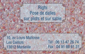 Carte de visite. Création de maquette pour l'imprimerie, WebInk votre imprimeur à Marseille 13007
