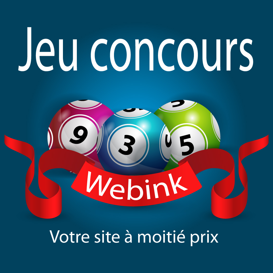 Participer au jeu concours du développeur de site internet et imprimeur Webink à Marseille