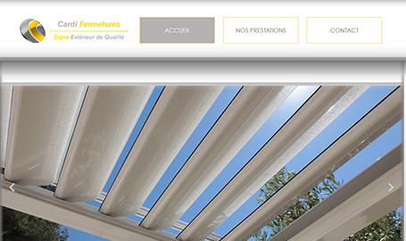 Installateur de climatisation, fenêtre pvc et alu, vérandas, rideaux métallique, pergolas, volet roulant et battant sur Marseille - Création de site web par Webink à Marseille