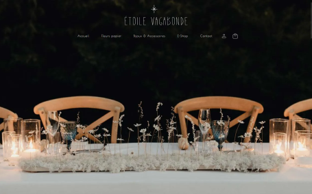 Étoile Vagabonde - Création de site web par Webink à Marseille